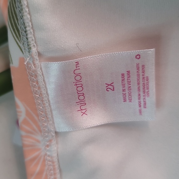 Bikini Bottom Plus Size Hipster White Xhilaration Bikini Bottom 2X - Picture 7 of 7